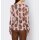 Cut-out sweater, rosé-chocolate
