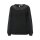 Chiffonbluse m. Perlen-Stickerei, schwarz