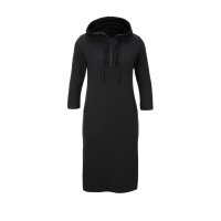 Megzta suknelė, juoda