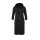 Designer-Strickkleid m. Kapuze, schwarz