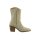 Rind-Veloursleder-Stiefel, beige