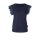 Jersey shirt with lace, navy