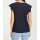 Jersey shirt with lace, navy