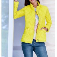 Transition jacket, lemon yellow