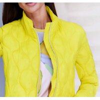 Transition jacket, lemon yellow