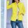 Transition jacket, lemon yellow