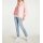 Cape with ruffles, soft rose