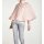 Cape with ruffles, soft rose
