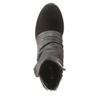 Velours bootie, black