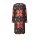 Print dress, terra-black