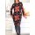 Print dress, terra-black