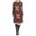Print dress, terra-black