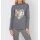 Designer-Shirt m. Metallic-Druck, anthrazit