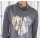 Designer-Shirt m. Metallic-Druck, anthrazit