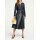 Bluse m. Schmuckelement, schwarz