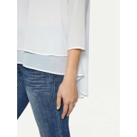 Chiffon blouse, offwhite