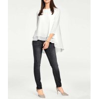 Chiffon blouse, offwhite