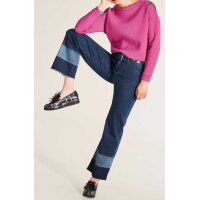 Sweatshirt m. Strasssteinen, pink