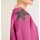 Sweatshirt m. Strasssteinen, pink
