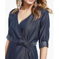 Denim dress, dark blue