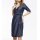Denim dress, dark blue