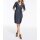 Denim dress, dark blue