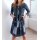 Print dress, multicolour