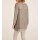 Blouse with lace, taupe