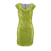 Marken-Paillettenkleid, grün