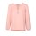 Blouse with pleats, rosé