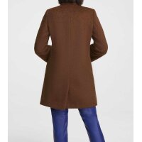 Designer-Flauschmantel, nougat