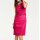 One shoulder dress, pink