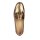 Leather slippers, gold coloured