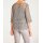 Designer-Spitzenbluse + Top, grau