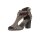 Marken-Ledersandalette, braun