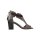 Marken-Ledersandalette, braun