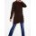 Strickjacke m. Fransen, braun