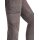 Ziegenveloursleder-Cargohose, dunkeltaupe