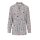 Print blouse with slip tie, grey-multicolour