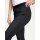 Lammveloursleder-Stretchleggings, indigoblau