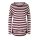Shirt, top and scarf, wine red - offwhite