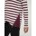 Shirt, top and scarf, wine red - offwhite