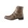 Lederstiefelette, taupe
