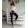 Jeansy skinny fit, czarne
