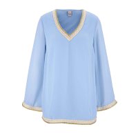 Bluse, hellblau