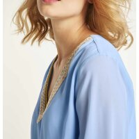 Bluse, hellblau