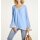 Bluse, hellblau