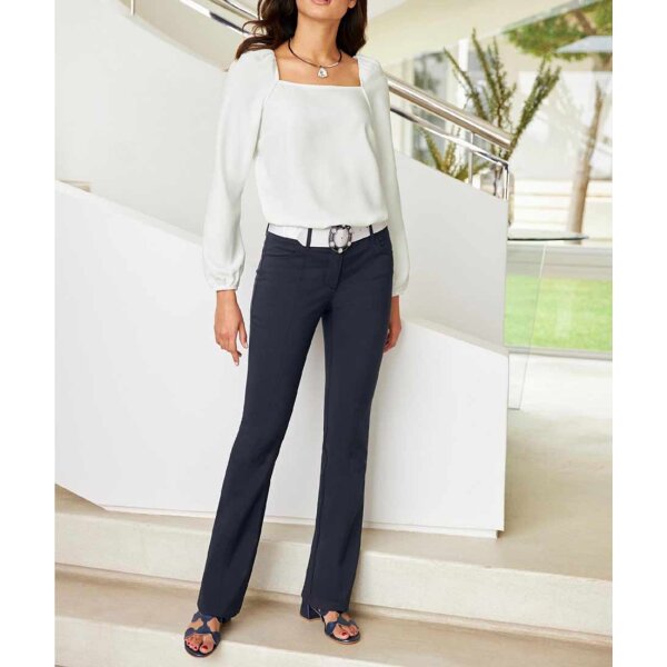 Carré-Bluse, offwhite