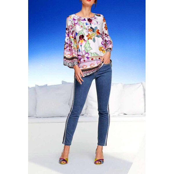 Print tunic, multicolour