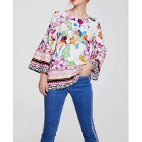 Print tunic, multicolour